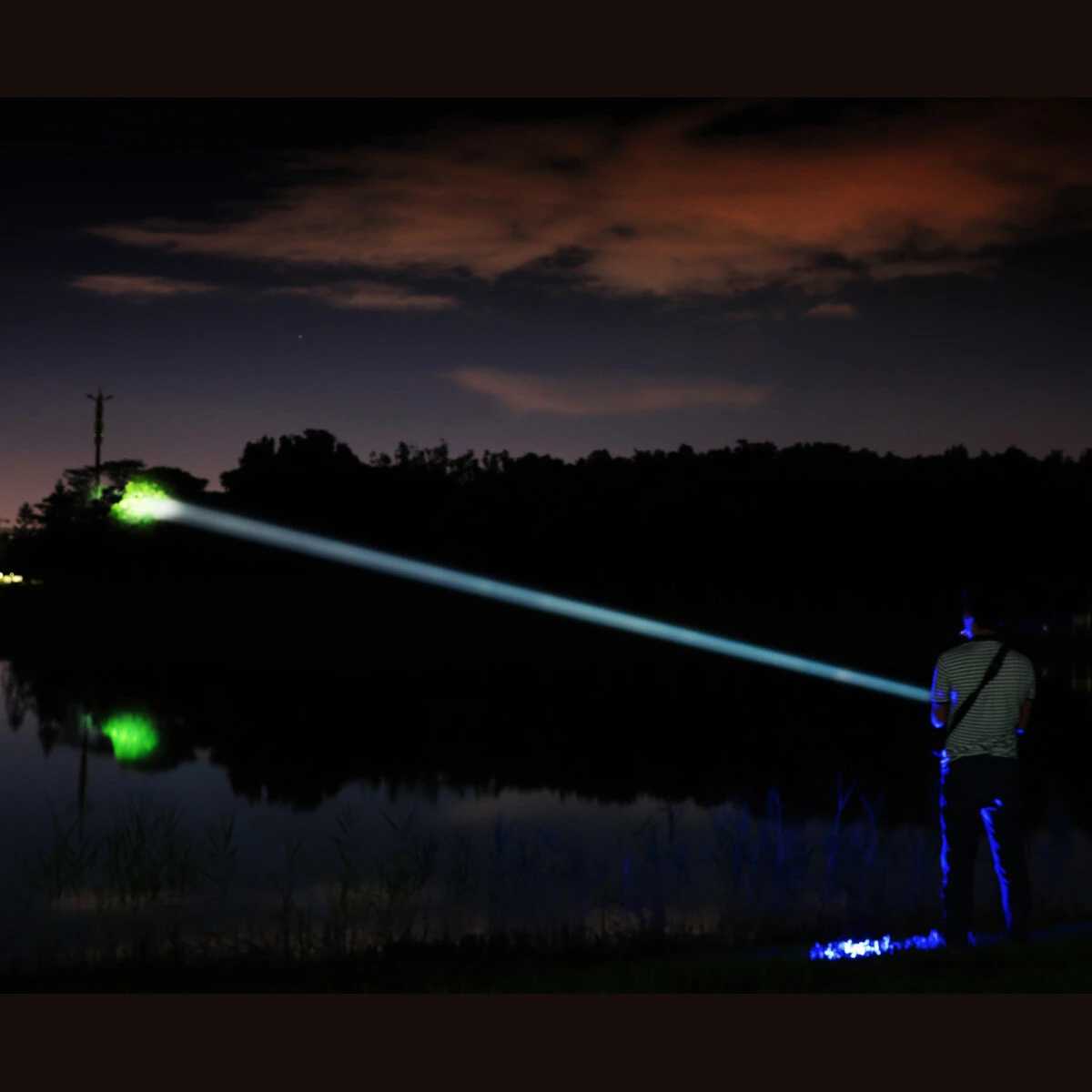 Astrolux® WP3 2.9KM 562LM Long Distance Throwing LEP Flashlight Strong Spotlight Waterproof Search Flashlight With 15A High Drain 21700 Li-ion Battery