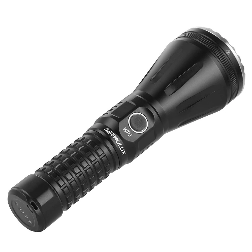 Astrolux® WP3 2.9KM 562LM Long Distance Throwing LEP Flashlight Strong Spotlight Waterproof Search Flashlight With 15A High Drain 21700 Li-ion Battery
