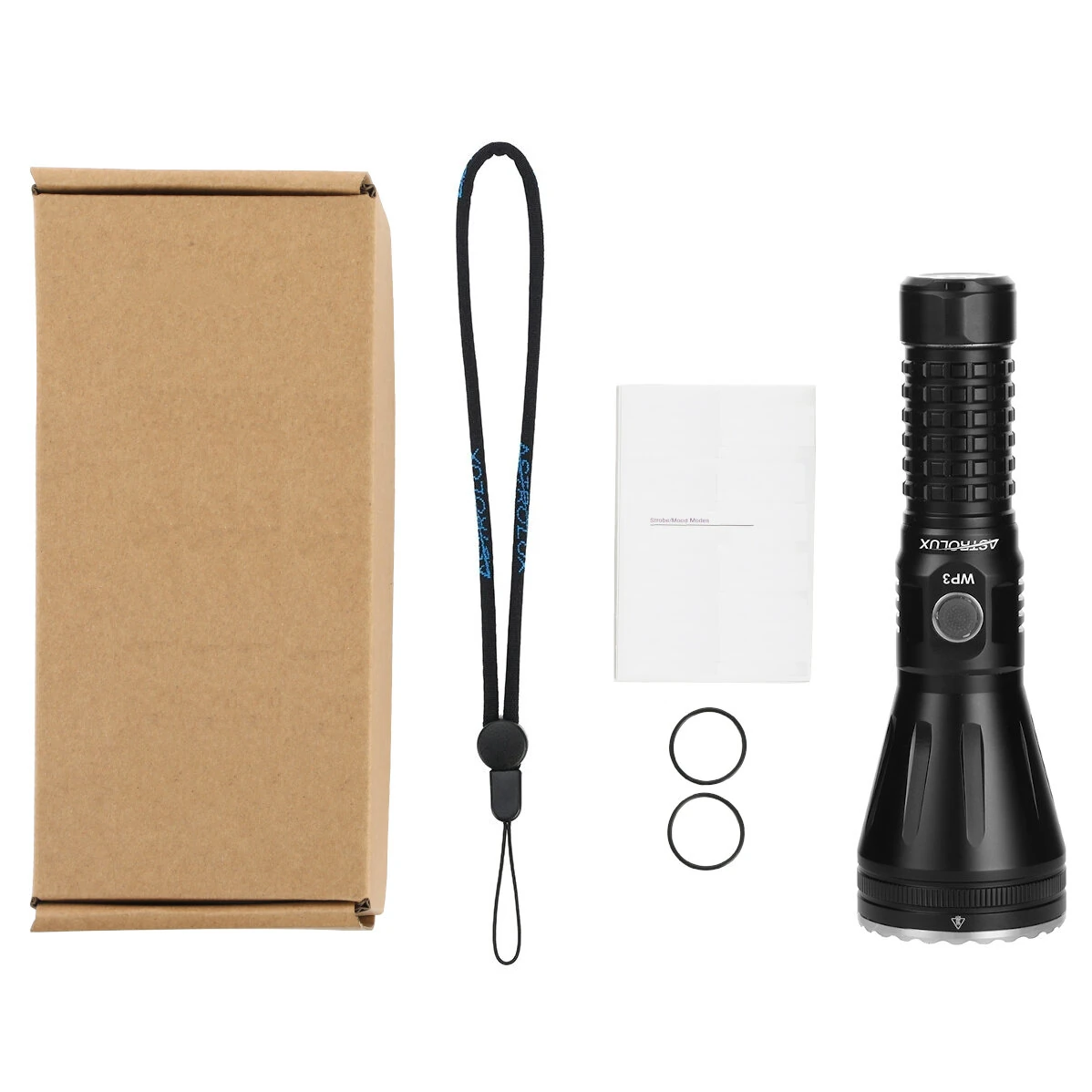 Astrolux® WP3 2.9KM 562LM Long Distance Throwing LEP Flashlight Strong Spotlight Waterproof Search Flashlight With 15A High Drain 21700 Li-ion Battery