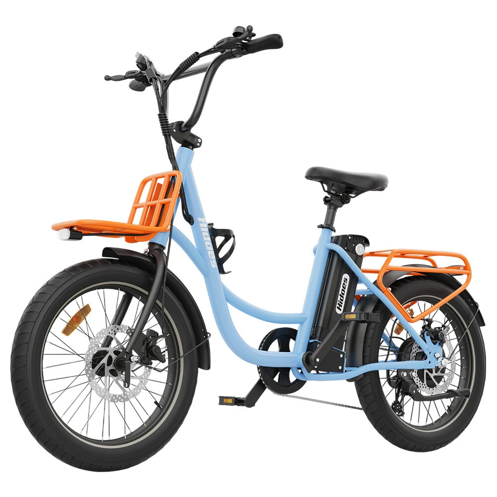 [EU Direct] Hidoes HD-C6 Electric Bike 36V 13AH Battery 250W Motor Recommended Top Speed 25KM/H 20inches Tires 25-35KM Max Mileage 120KG Max Load Electric Bicycle