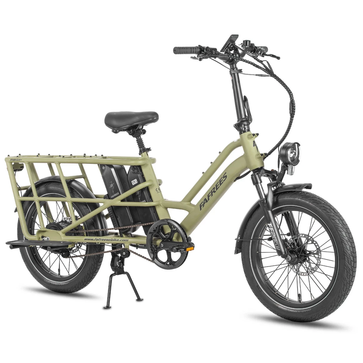 [EU Direct] FAFREES FF20 CUV Electric Tricycle 48V 12AH*2 Dual Batteries 250W Motor Top Speed 25KM/H 20*3.0inches Tires 100-140KM Max Mileage 200KG Max Load Folding Electric Bike