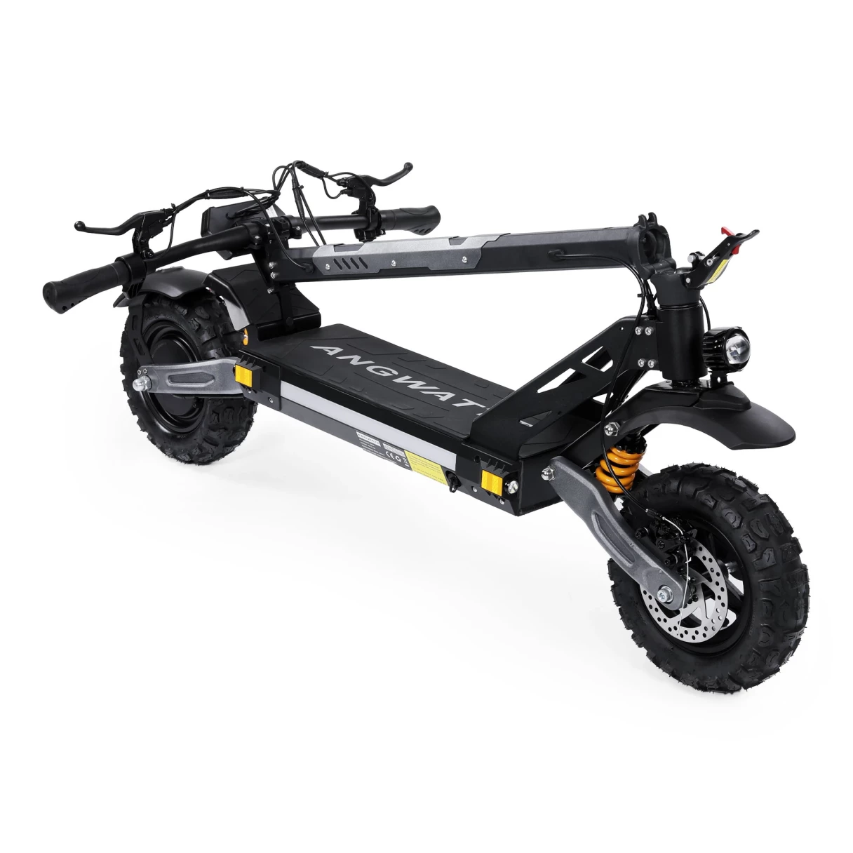 [EU DIRECT] ANGWATT CS1 Road Tire Electric Scooter 48V 21.3Ah 1000W Motor Recommended Top Speed 25KM/H 11-Inch Tubeless Tire Electric Scooter 65-85KM Mileage 200kg Max Load EU Plug KuKirin G2 MAX KuKirin G2 PRO Joyor S10S L2 Max