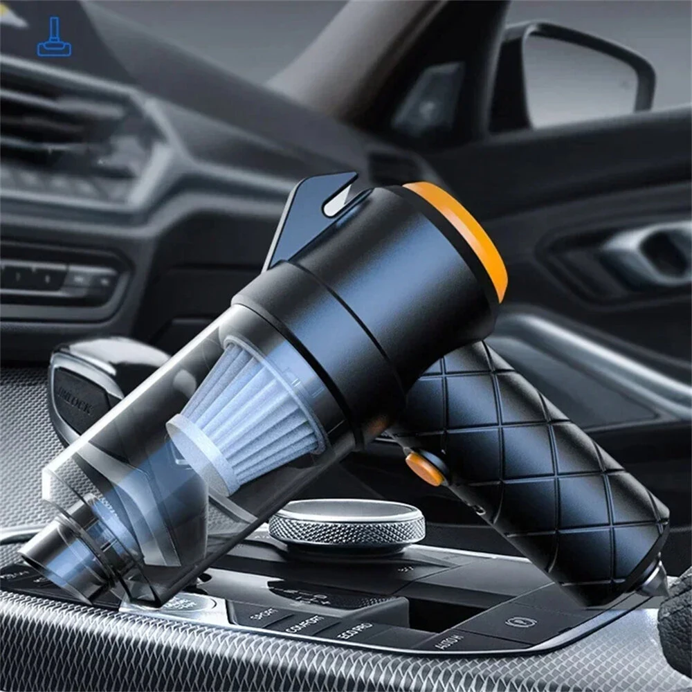 6000Pa Portable Multi Function Car Vacuum Cleaner High Suction Washing and Blowing Outdoor Indoor Use