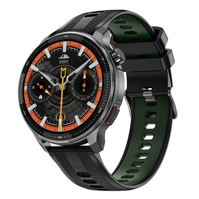 DT NO.I DTG6 1.43inch AMOLED Display GPS Offline Maps ABC Function 3ATM Waterproof bluetooth Call Heart Rate Blood Oxygen Monitor Sleep Monitoring Multi-sport Modes 3ATM Waterproof Smart Watch