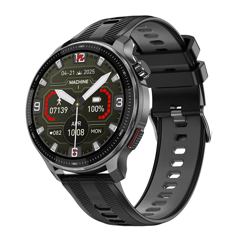 DT NO.I DTG6 1.43inch AMOLED Display GPS Offline Maps ABC Function 3ATM Waterproof bluetooth Call Heart Rate Blood Oxygen Monitor Sleep Monitoring Multi-sport Modes 3ATM Waterproof Smart Watch