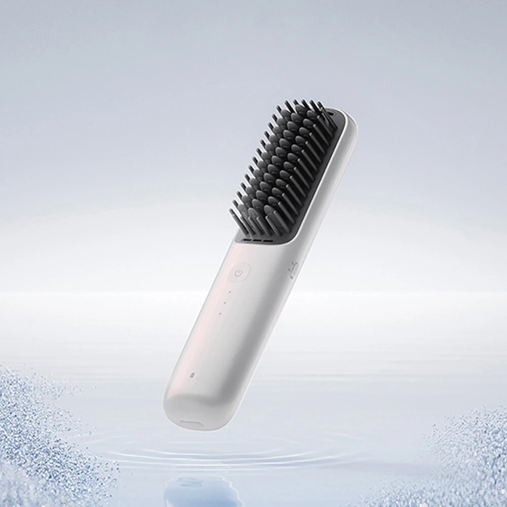 XIAOMI Mijia Wireless Straight Hair Comb Negative Ion Adjustable Temperature Lightweight Portable Hair Care Styling Comb
