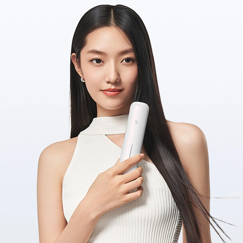 XIAOMI Mijia Wireless Straight Hair Comb Negative Ion Adjustable Temperature Lightweight Portable Hair Care Styling Comb