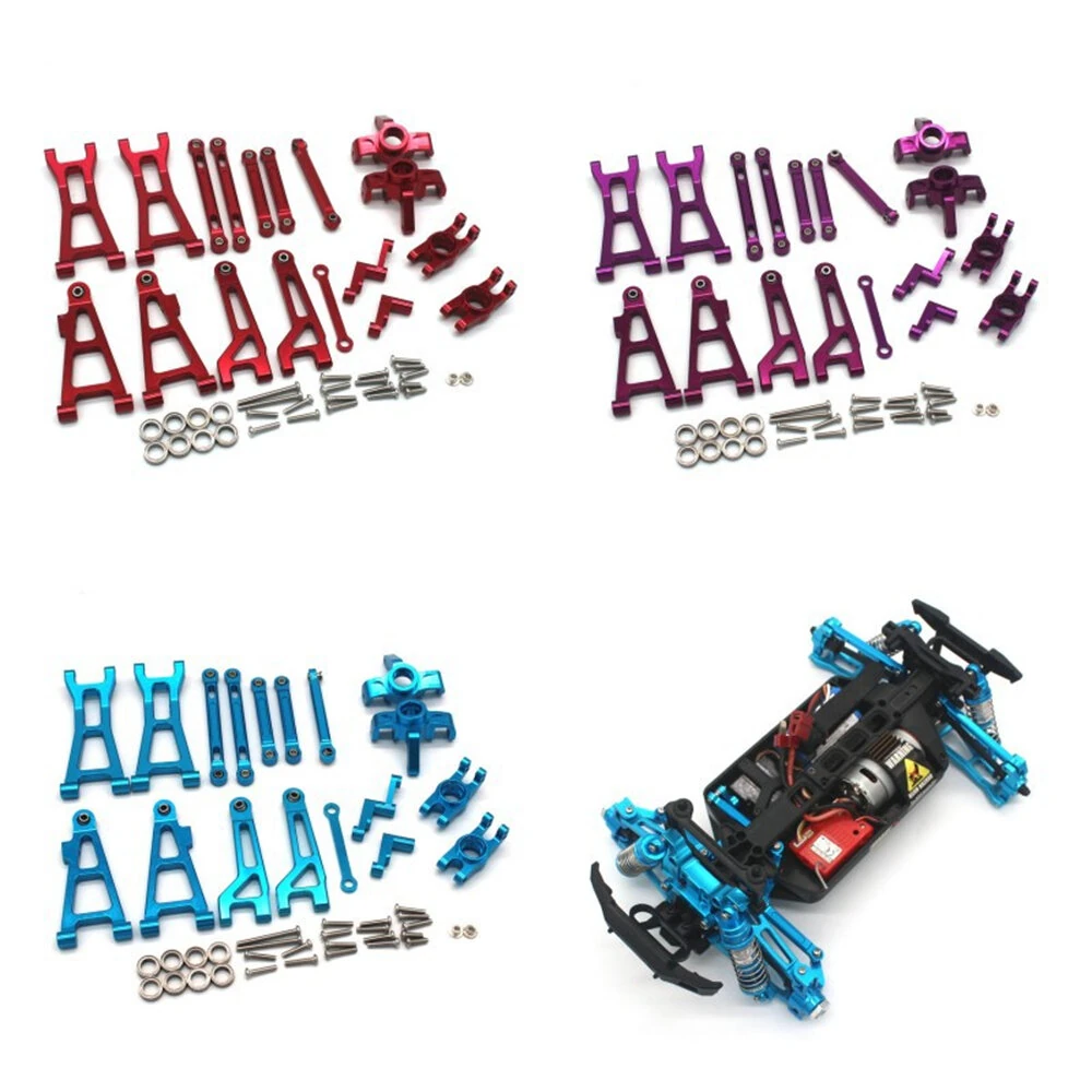 Upgraded Metal Spare Parts Accessories Set for HBX 2105a T10 16889 16889A 16890 SG1601 SG1602 RC Car Vehicle Models