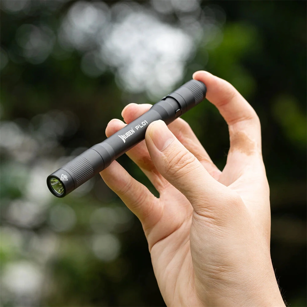 WUBEN PL01 Pen Light Rechargeable Flashlight 650Lumens Portable EDC Waterproof Pocket Penlight For Outdoor Emergency Lighting
