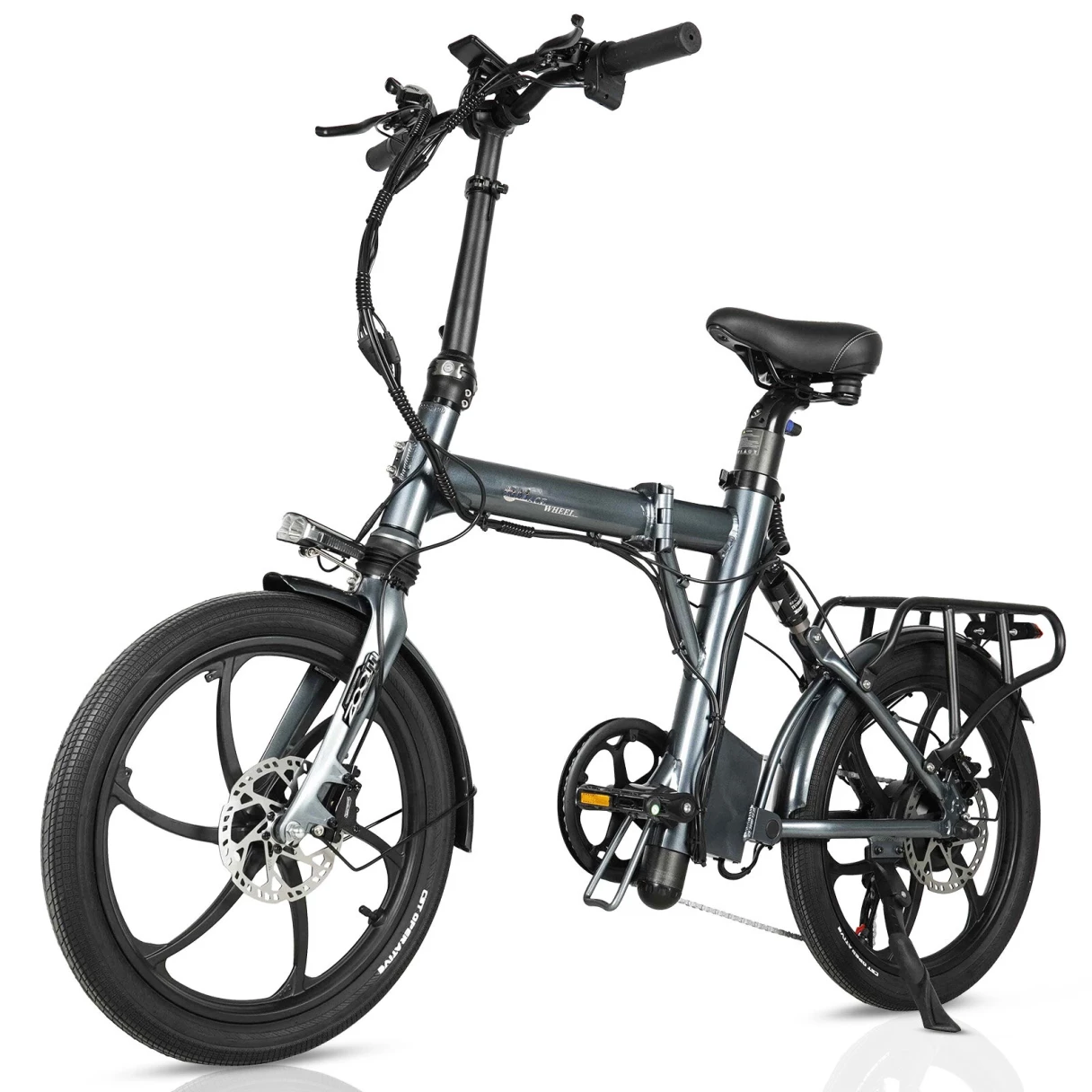 [EU DIRECT] CMACEWHEEL EM20 Electric Bike 36V 12AH 350W Recommended Top Speed 25KM/H Electric Bicycle 20 Inch 45-55KM Mileage Range Max Load 100KG