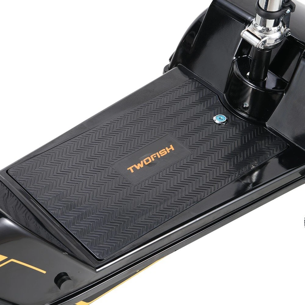 [EU Direct] TWOFISH TF03 Electric Tricycle with Seat and Front Basket 48V 15Ah Battery 350W Motor Recommended Top Speed 25KM/H 12inch&10inch Tires 30KM Max Mileage 120KG Max Load Folding Three Wheels Electric Scooter