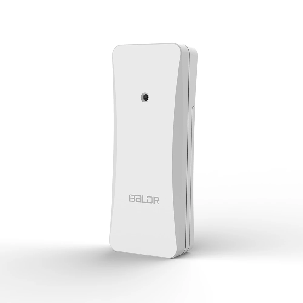 BALDR 8.5" LCD Screen Weather Station RCC Alarm Clock Digital Temperature Humidity Meter Weather Forecast Calendar Moon Phases Wireless Forecast Sensor