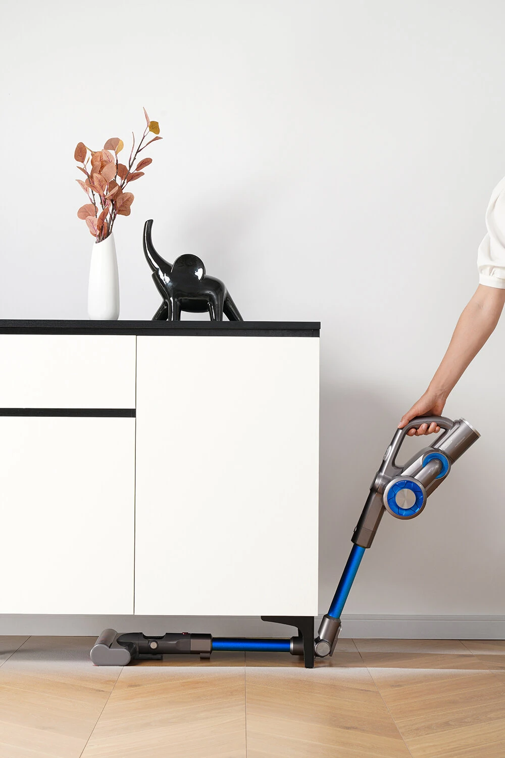 [EU Direct] JIMMY H8 Cordless Vacuum Cleaner 160AW Super Power Suction with 4 Mode LED Screen Display Smart Floor Cleaning