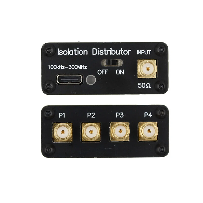 Active RF Isolation Distributor Suitable for RF Signal Radio Antenna SDR GPSDO Signal Source