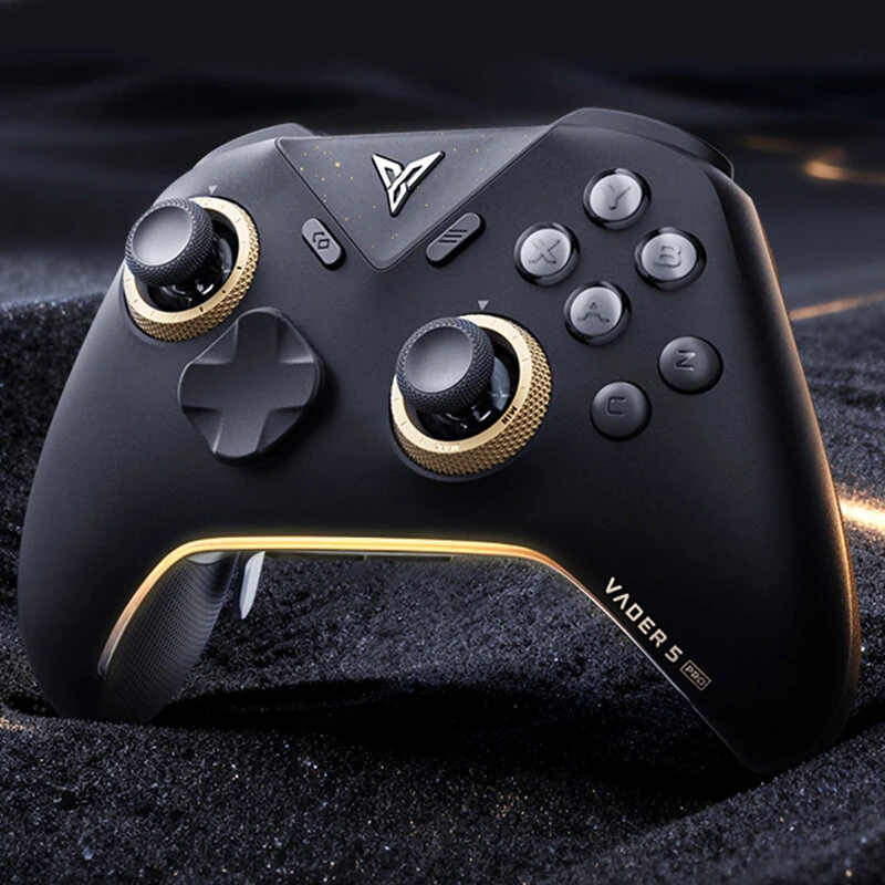 Flydigi Vader5 Pro Tri-mode Gaming Controller Force Adjustment Lever Joystick Switchable Trigger Ergonomic Gamepad for PC/NS2/Mobile/Steam