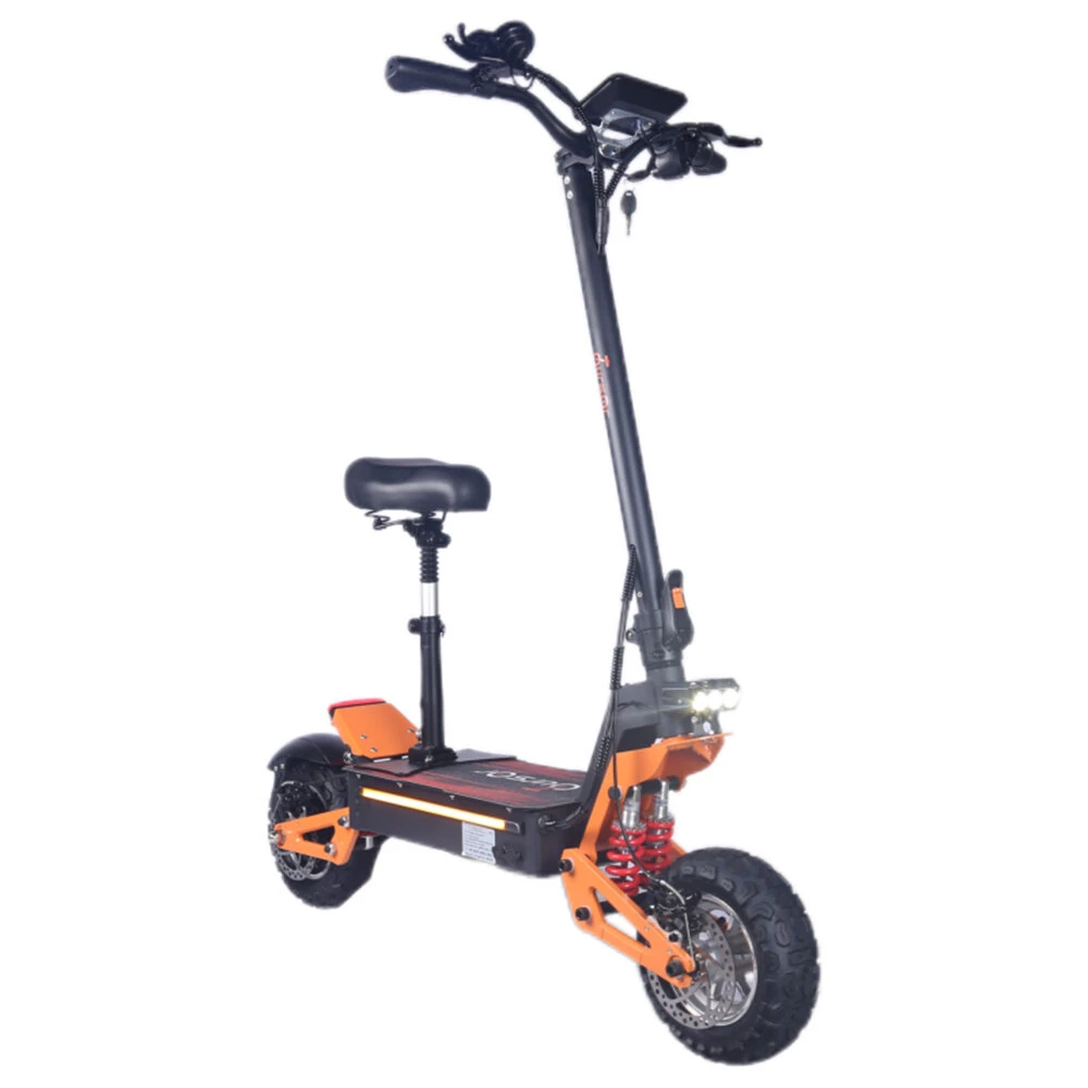 [EU DIRECT] TOURSOR X5-60 Electric Scooter w/Seat 60V 38AH Battery 60V 3000W*2 Dual Motor Recommended Top Speed 25KM/H 11inch Tires 120KM Max Mileage 140KG Max Load Folding E-Scooter