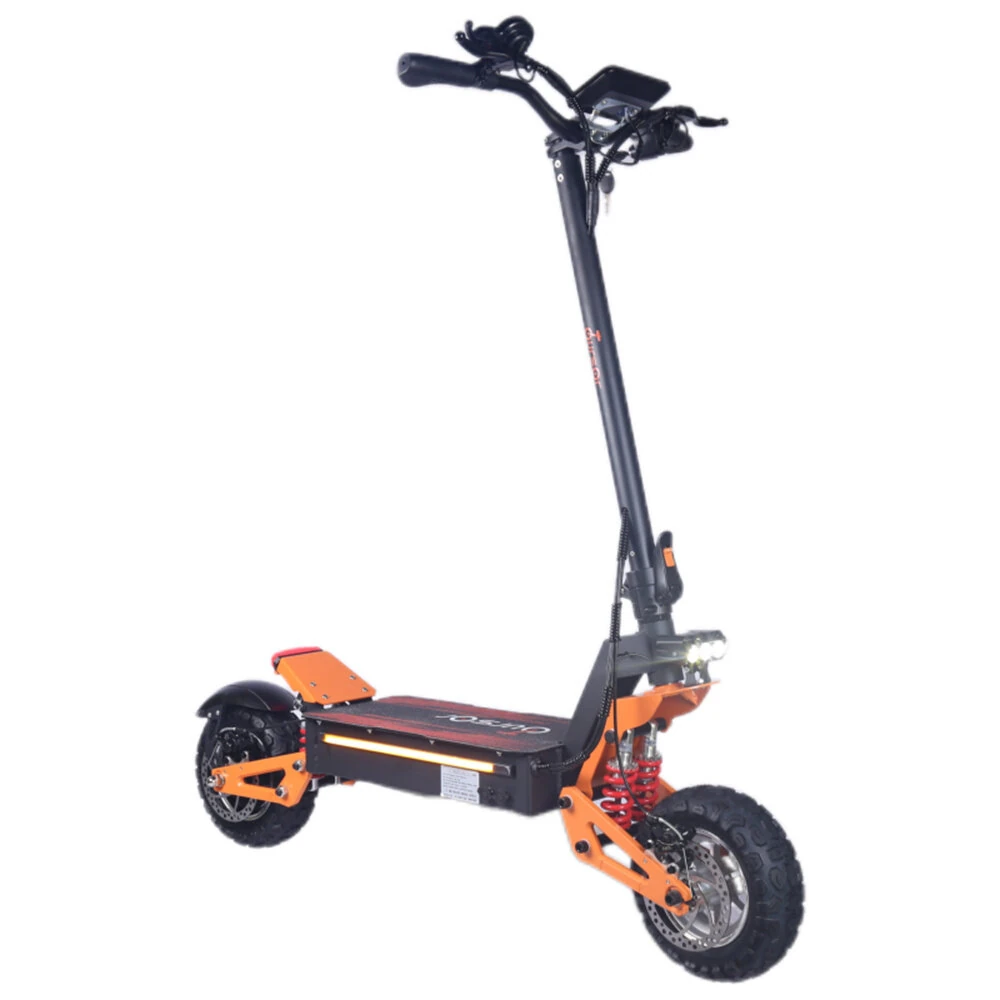 [EU DIRECT] TOURSOR X5-60 Electric Scooter w/Seat 60V 38AH Battery 60V 3000W*2 Dual Motor Recommended Top Speed 25KM/H 11inch Tires 120KM Max Mileage 140KG Max Load Folding E-Scooter