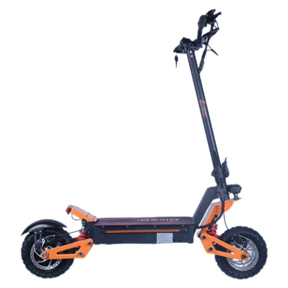 [EU DIRECT] TOURSOR X5-60 Electric Scooter w/Seat 60V 38AH Battery 60V 3000W*2 Dual Motor Recommended Top Speed 25KM/H 11inch Tires 120KM Max Mileage 140KG Max Load Folding E-Scooter