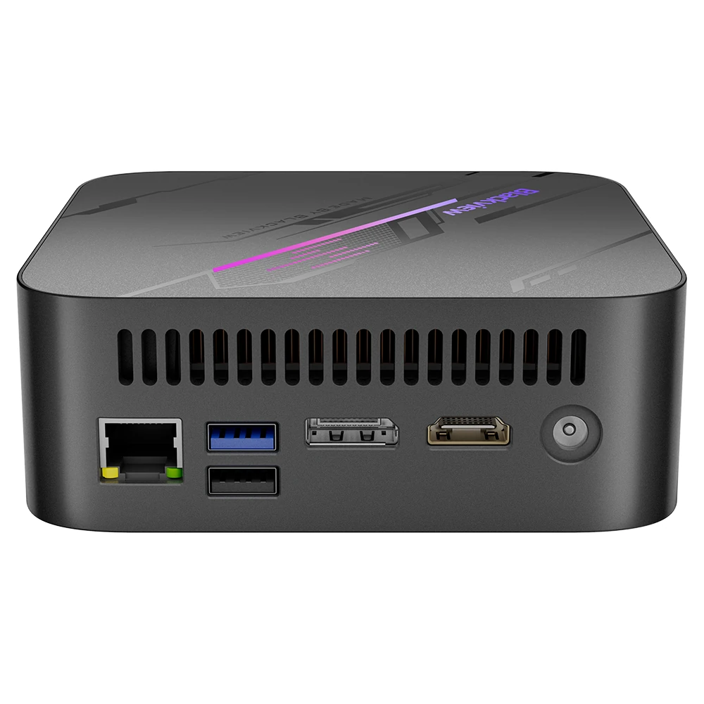 Blackview MP100 Mini PC AMD Ryzen 5 7430U Hexa Core 12 Threads 16GB/32GB DDR4 512GB/1TB SSD WIFI 6 BT5.2 HD 4K Triple Screen Display Mini Gaming Computer Desktop PC