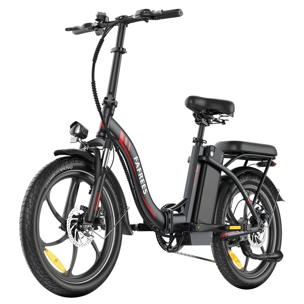 [EU Direct] FAFREES F20+ Electric Bike 36V 20AH Battery 250W Motor Top Speed 25KM/H 20inches Tires Cadence Sensor 75-90KM Max Mileage 140KG Max Load Folding Electric Bicycle