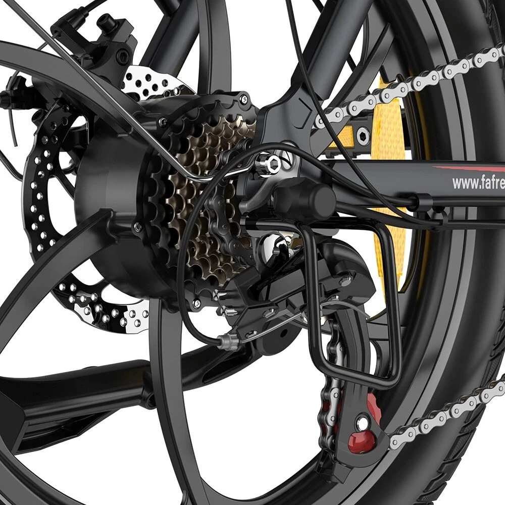 [EU Direct] FAFREES F20+ Electric Bike 36V 20AH Battery 250W Motor Top Speed 25KM/H 20inches Tires Cadence Sensor 75-90KM Max Mileage 140KG Max Load Folding Electric Bicycle