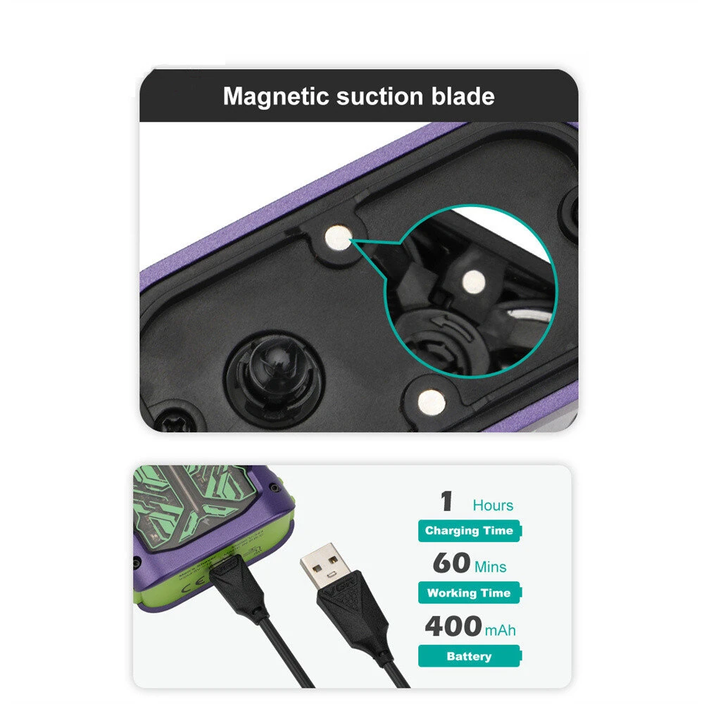 VGR V-344 Mini Shaver with LED Display Double Rotary Heads IPX6 Waterproof USB Charging Portable Travel Electric Razor for Men